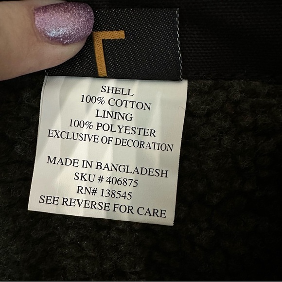 Wells Lamont Men’s Sleeveless Black Fleece Lined Zip Up Vest Sz L GUC - Picture 6 of 8